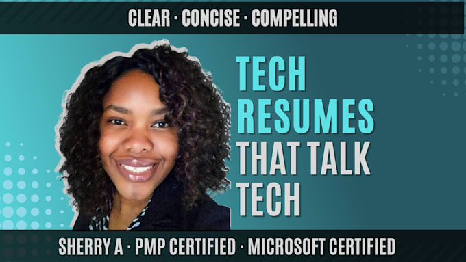 Gig Preview - Create targeted data science resume for tech professionals