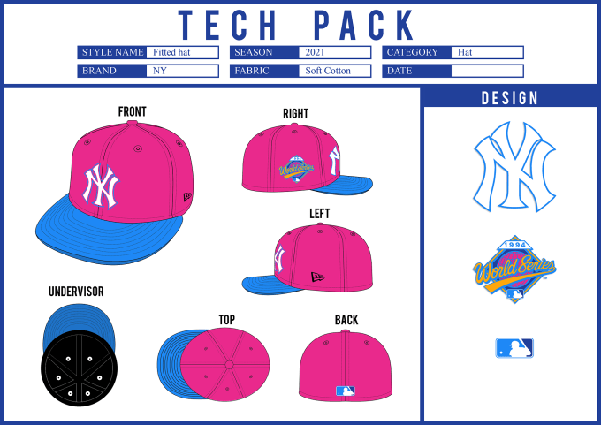 Gig Preview - Create design of cap hat t shirt and mockup