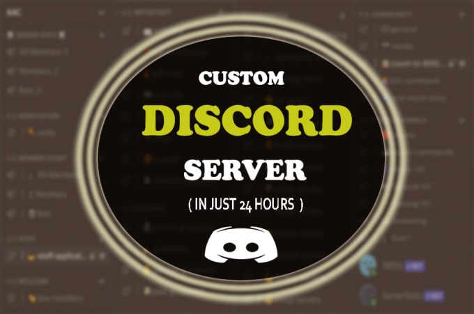 Gig Preview - Setup a professional custom discord server in 24 hours