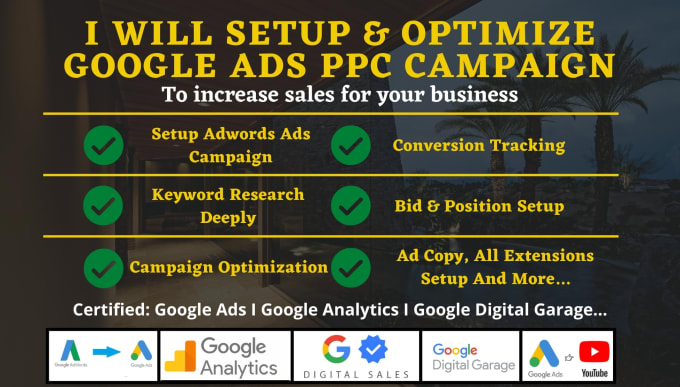 Gig Preview - Professional google ads management to boost your business