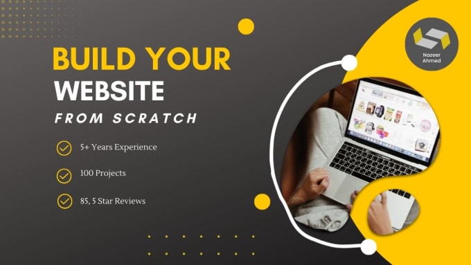 Gig Preview - Build wordpress website from scratch