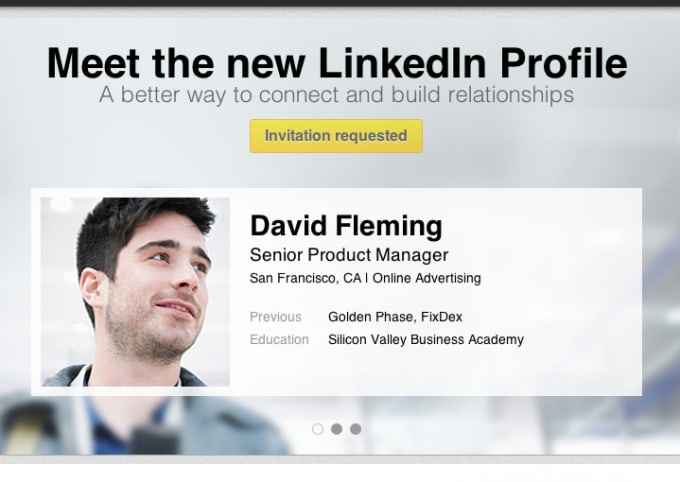 Gig Preview - Create and update your linkedin profile