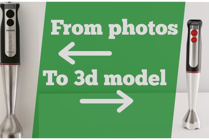 Gig Preview - Do from photos or sketch 3d modeling, rendering, 3d printing optimized