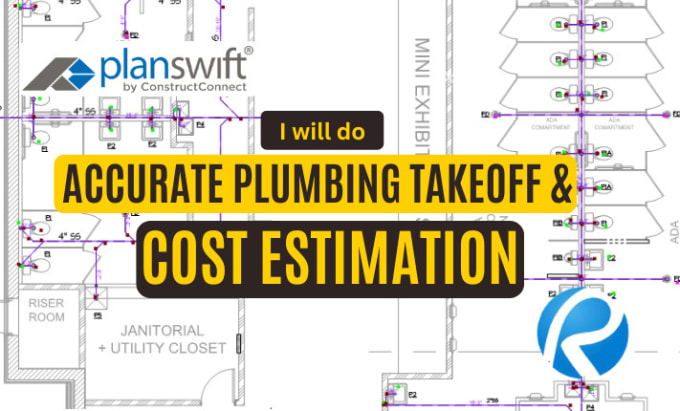 Gig Preview - Do plumbing material take off and cost estimation