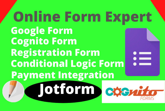 Gig Preview - Make mobile responsive jotform and google online smart form surveys