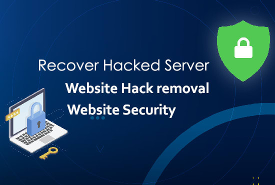 Gig Preview - Recover hacked websites with server security