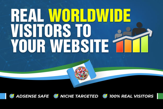 Gig Preview - Bring worldwide targeted daily visitors to your website