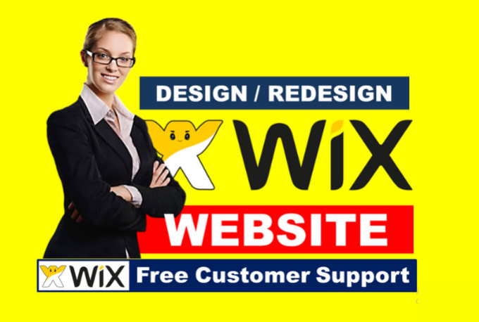 Gig Preview - Design wix, redesign wix website design or ecommerce wix online store