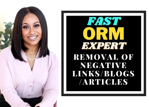 Gig Preview - Do fast online reputation management link removal brand reputation