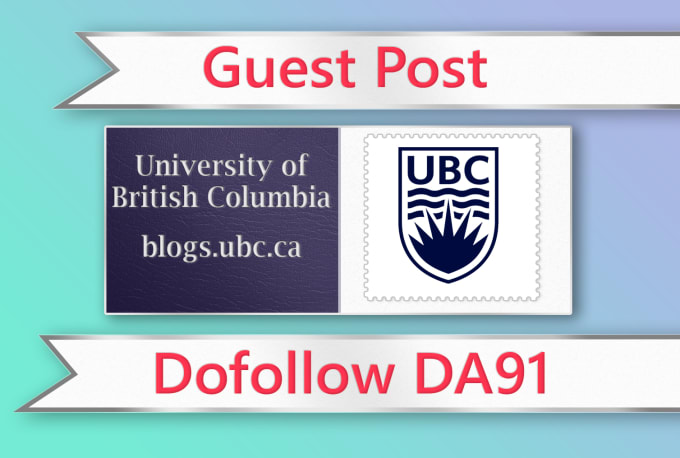 Gig Preview - Publish a guest post on ubc ca da 89 with dofollow link