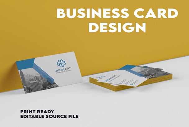 Gig Preview - Design professional business card for your company