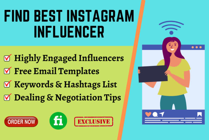 Gig Preview - Find top best instagram influencer for your brand or business promotion