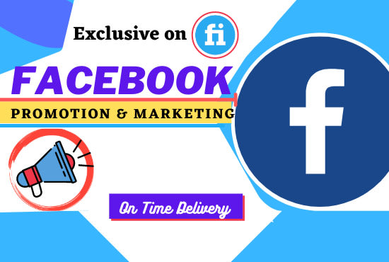 Gig Preview - Promote any products or business by facebook marketing