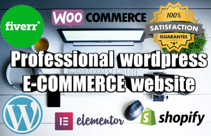 Gig Preview - Create professional ecommerce wordpress website