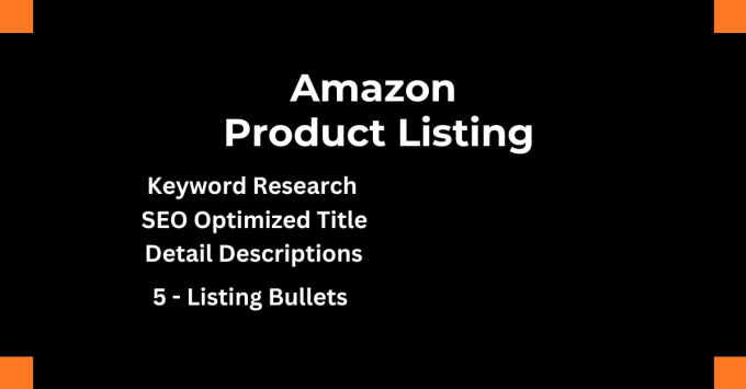 Gig Preview - Write best selling amazon product listing description