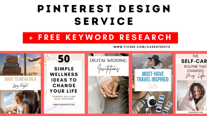 Gig Preview - Design professional pinterest pins to make you go viral