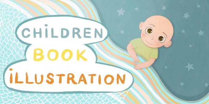 Gig Preview - Draw children book illustration