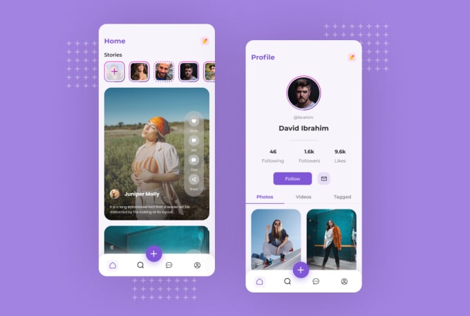 Gig Preview - Create stunning and seamless social media app interfaces