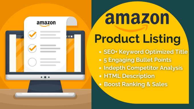 Gig Preview - Write SEO amazon product listing fba product optimized content and description