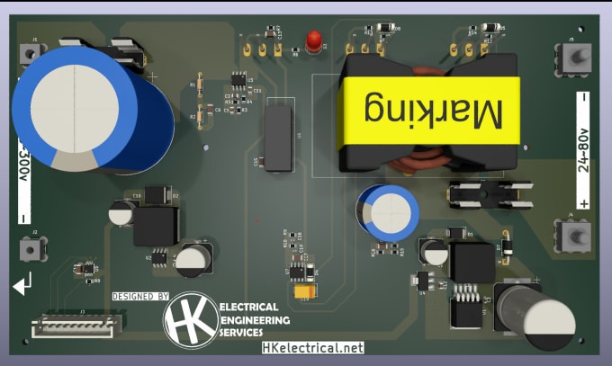 Gig Preview - Do circuit design and pcb board with 3d