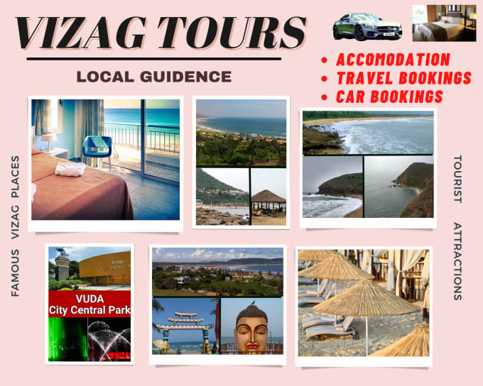 Gig Preview - Assist you anything related to vizag india trips