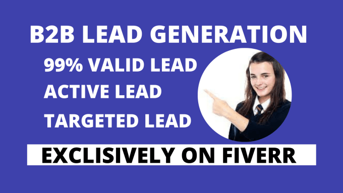 Gig Preview - Do valid b2b lead generation and prospect email list building