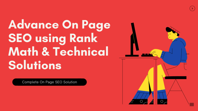 Gig Preview - Do on page and technical onpage SEO using rankmath