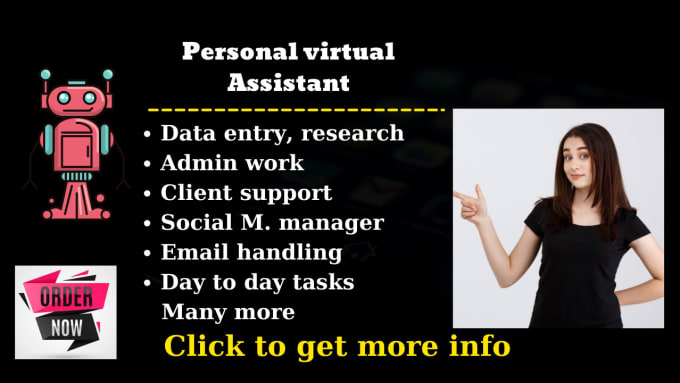 Gig Preview - Be personal administrative virtual assistant for admin support