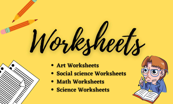 Gig Preview - Design children preschool kindergarten worksheets