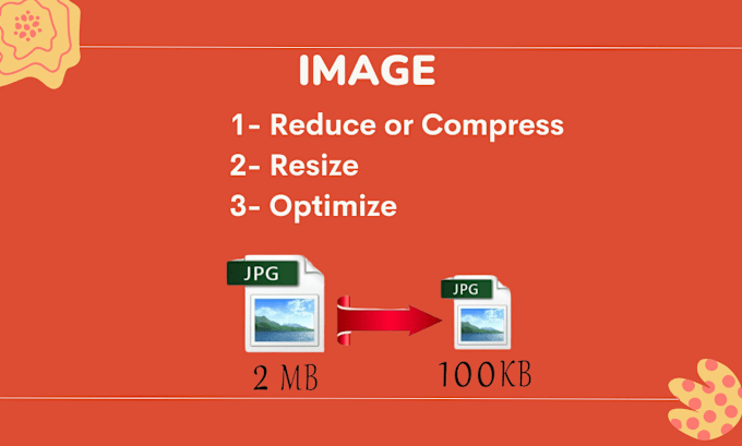 Gig Preview - Reduce image size, optimize, compress, or resize images