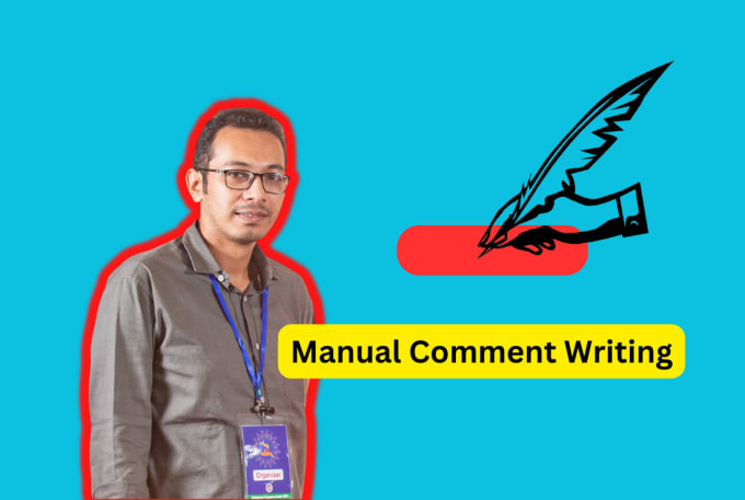 Gig Preview - Write manual blog comment