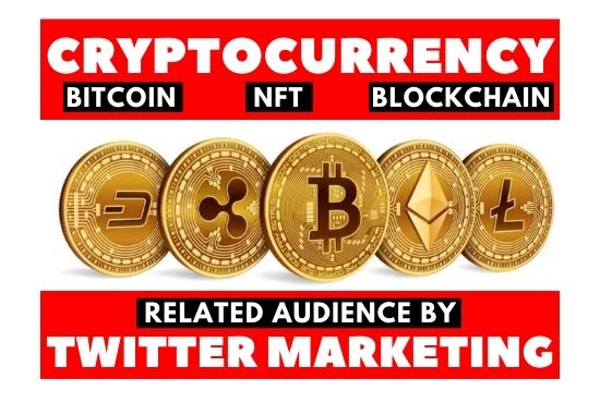 Gig Preview - Do twitter marketing, grow nft cryptocurrency