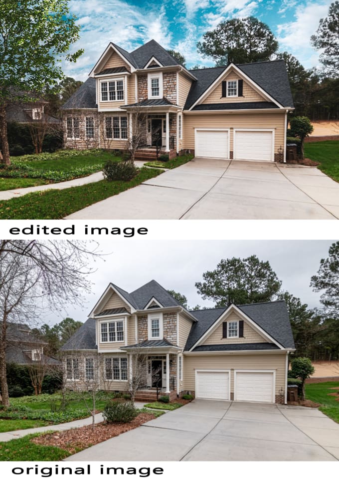 Gig Preview - Professionally edit real estate photos