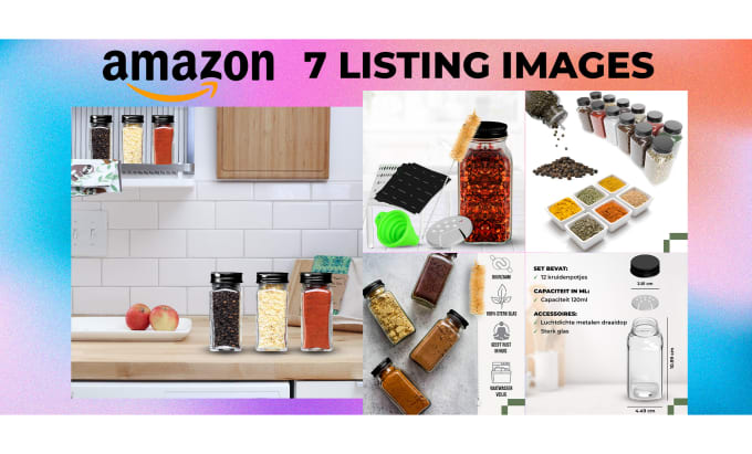 Gig Preview - Design branded amazon main listing images amazon photo edit