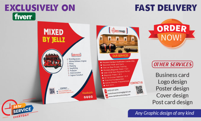 Gig Preview - Do great creative business flyer design in 24 hrs