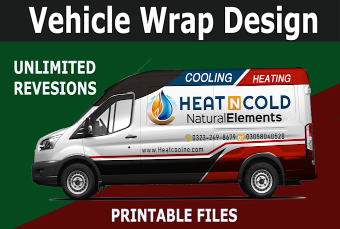 Gig Preview - Do vehicle wrap decal,for food truck,trailer wrap,car wrap van wrap, boat