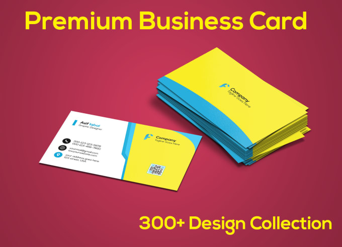 Gig Preview - Design professional printable business card for your brand