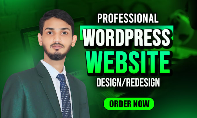 Gig Preview - Customize wordpress website design, redesign with responsive as a web developer