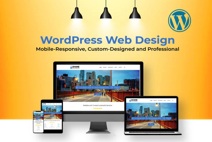 Bestseller - create a modern wordpress website with a unique web design