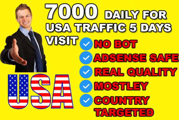 Bestseller - drive target keyword usa promote website traffic visitors