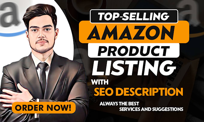 Gig Preview - Write killer SEO optimized amazon product listing description to boost sales