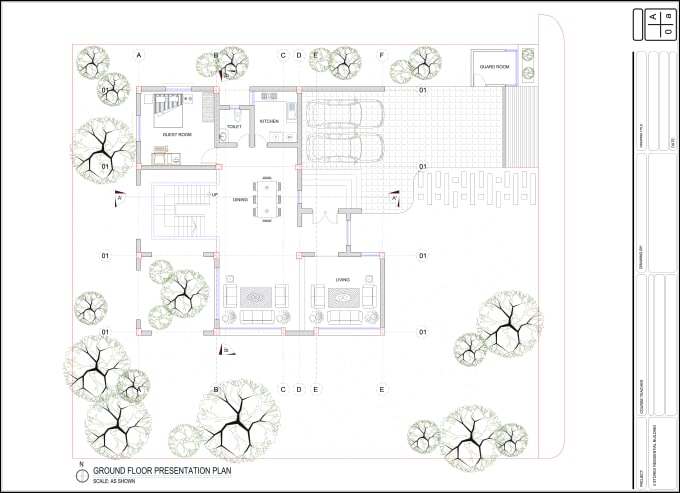 Gig Preview - Draw and design architectural floor plan, section, elevation