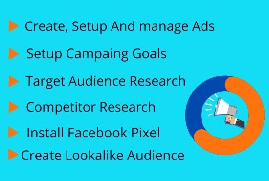 Bestseller - do create, setup and manage facebook and instagram ads campaign