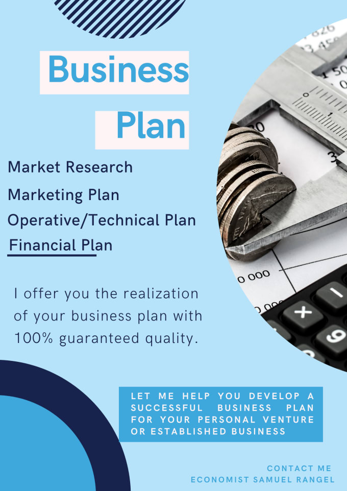 Gig Preview - Write business plan for you, financial plan and starups