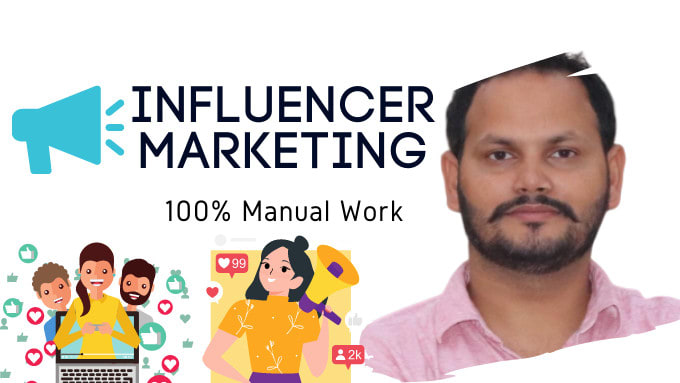 Gig Preview - Manage your social media influencer marketing campaign