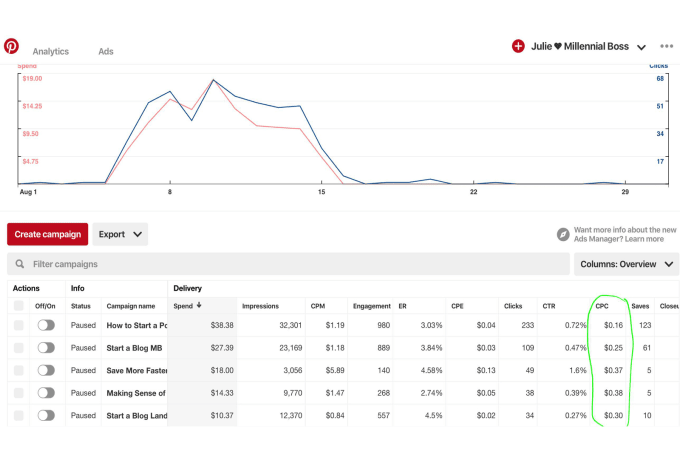 Gig Preview - Run outstanding sales converting pinterest ads campaign