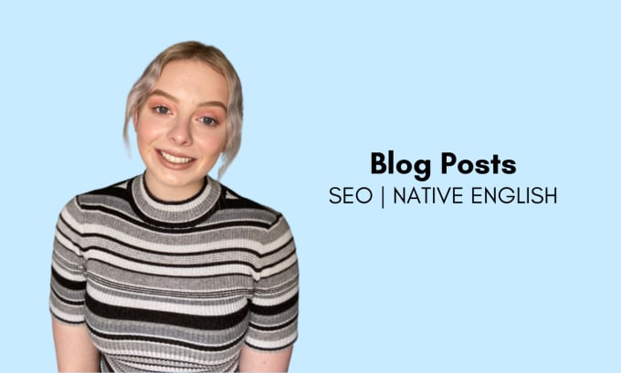 Gig Preview - Write SEO blog content and UX content