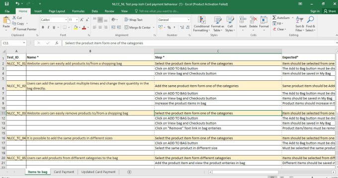 Gig Preview - Write test cases, bug reports of your website or mobile app