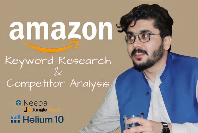 Gig Preview - Do amazon keyword research, competitor analysis for amazon pl fba