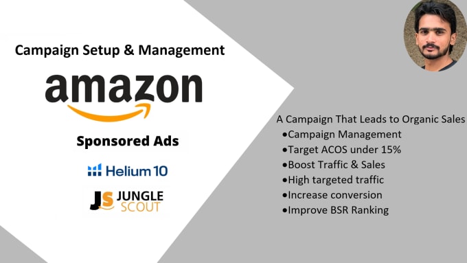 Gig Preview - Set up optimize and manage your amazon fba PPC advertising campaigns